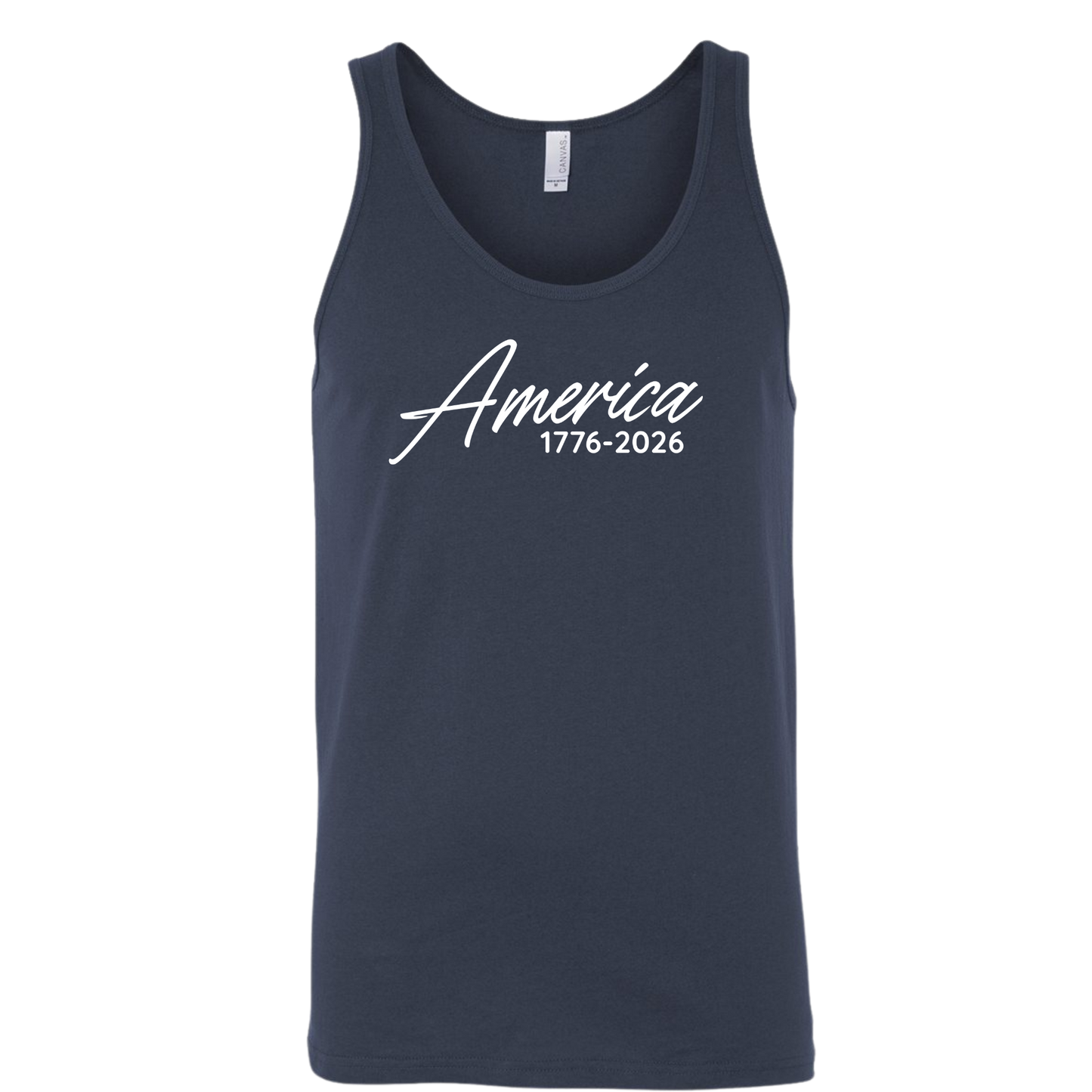 Unisex Jersey Tank Top America 1776-2026