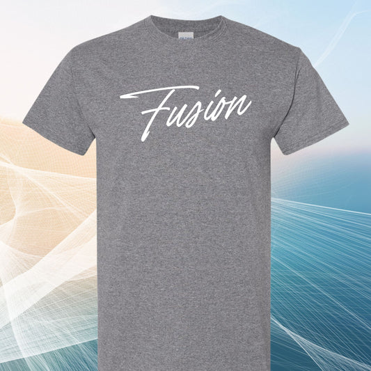 Fusion Puff Print on Heavy Blend Unisex T-Shirt