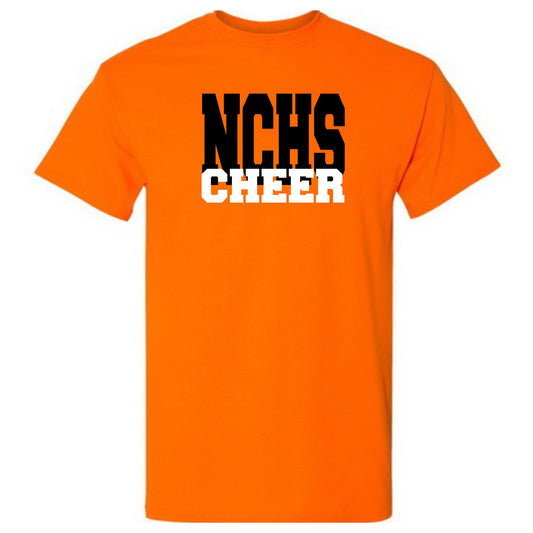 NCHS Cheer Print on Gildan DryBlend (50/50) Unisex T-Shirt