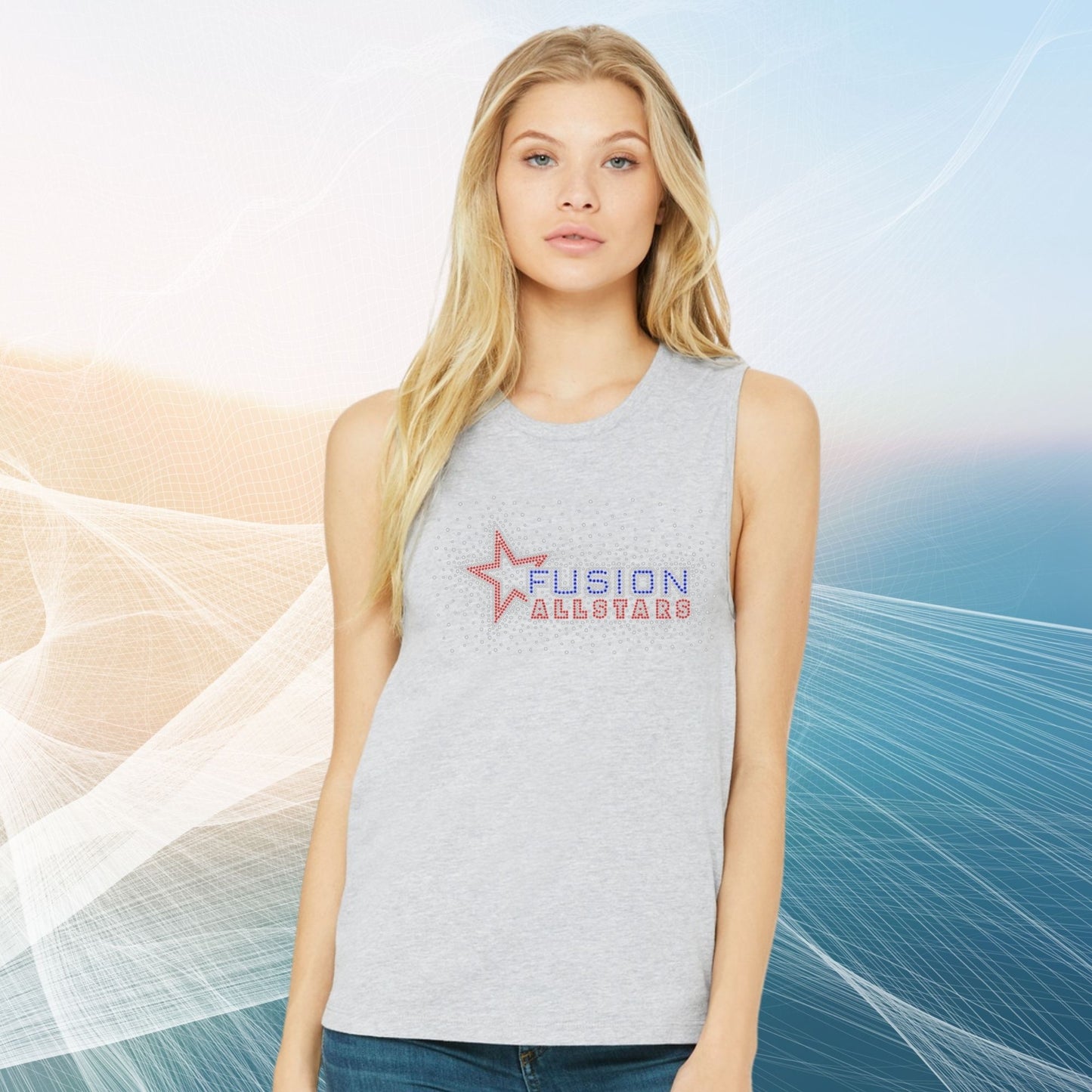 Women's Jersey Muscle Tank