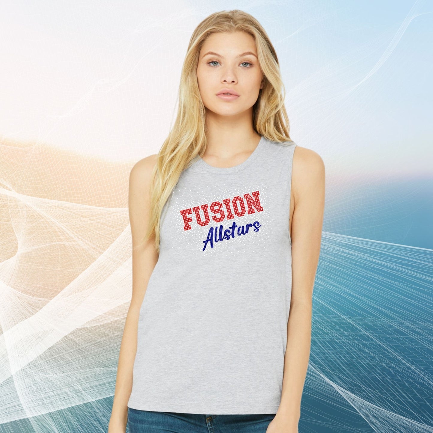 Women's Jersey Muscle Tank