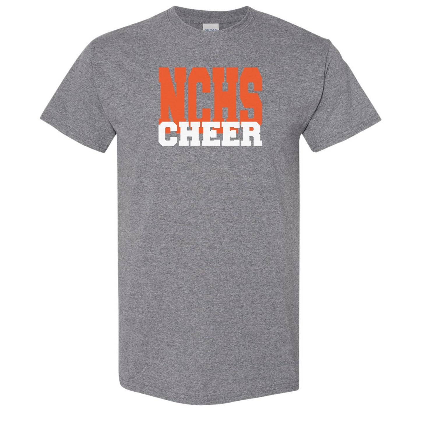 NCHS Cheer Print on Gildan DryBlend (50/50) Unisex T-Shirt