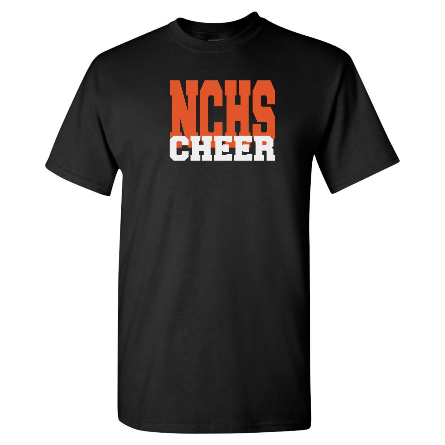 NCHS Cheer Print on Gildan DryBlend (50/50) Unisex T-Shirt