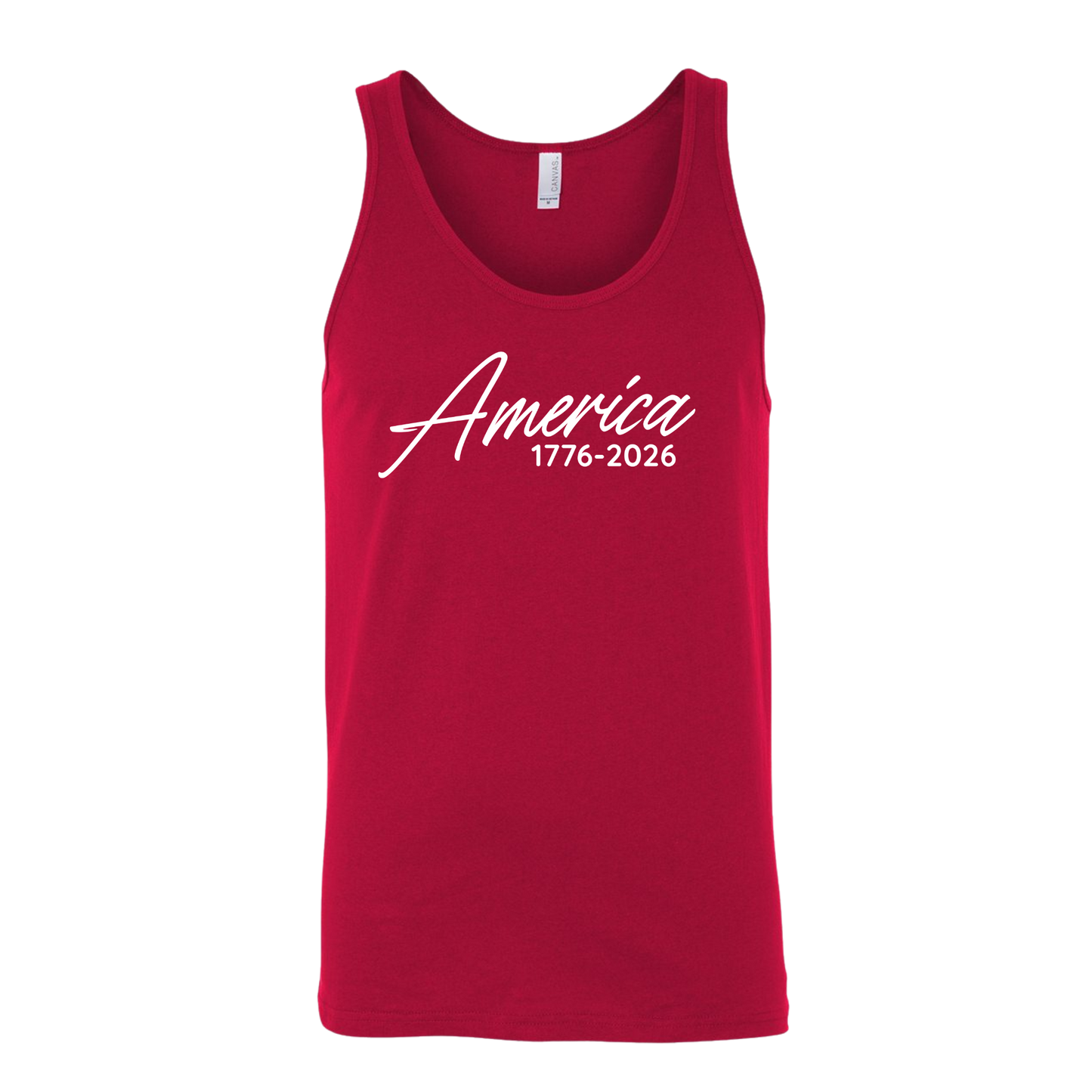 Unisex Jersey Tank Top America 1776-2026