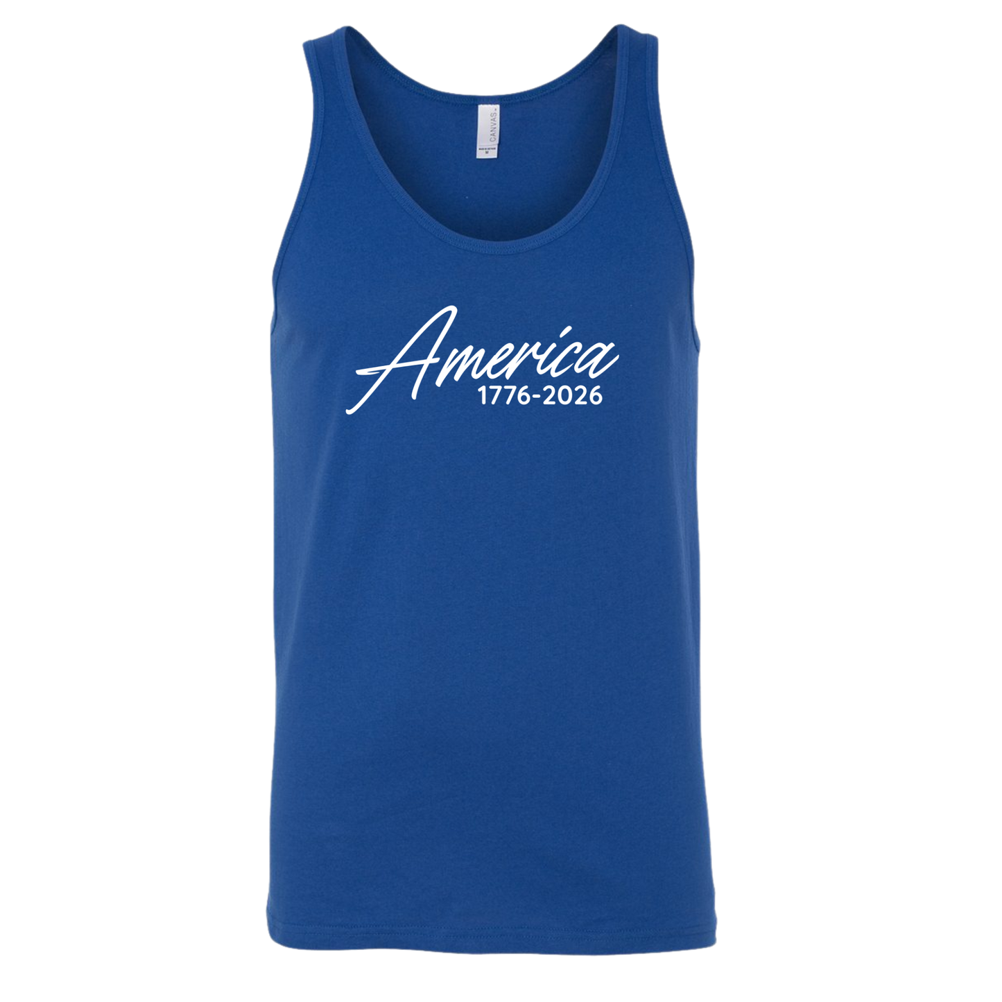 Unisex Jersey Tank Top America 1776-2026