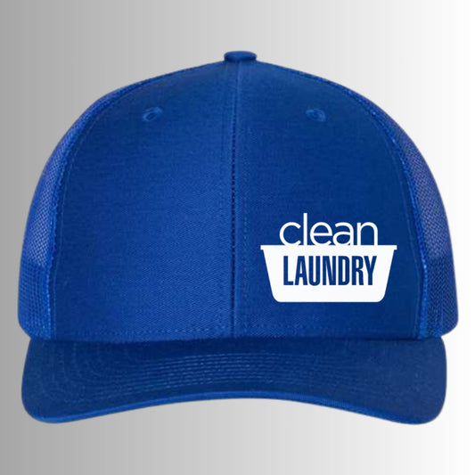 Richardson 112 Snapback Trucker Cap with Clean Laundry Image